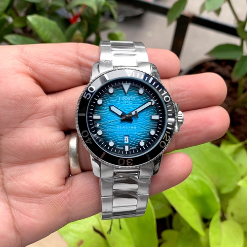 Tissot Seastar Powermatic 80 Automatic Sky Blue
