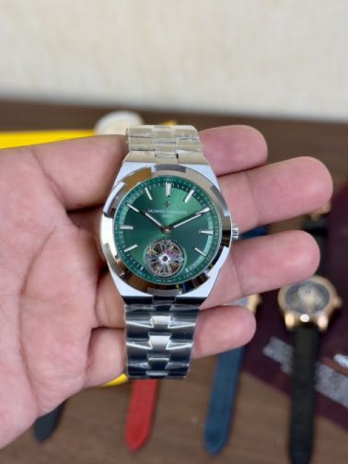 Vacheron Constantin Tourbillion Silver Green