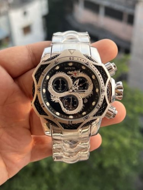 INVICTA SILVER BLACK