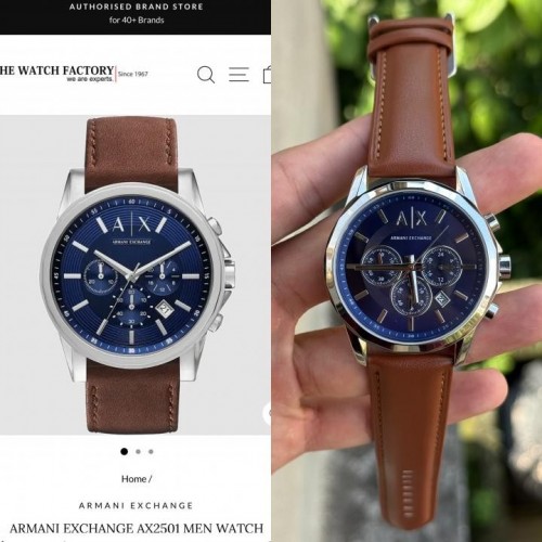 Arman I Exchange Chronograph Leather