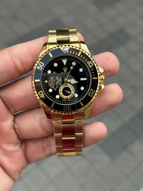 Alternative view of Role X Submarine Automatic Gold Black