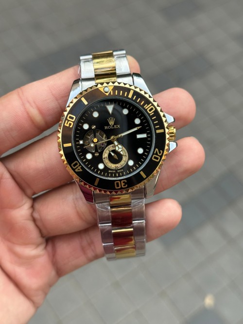 Alternative view of Role X Submarine Automatic Two Tone Black Dial