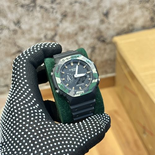 Casio G Shock Ga2100 Black Army ( 020 )