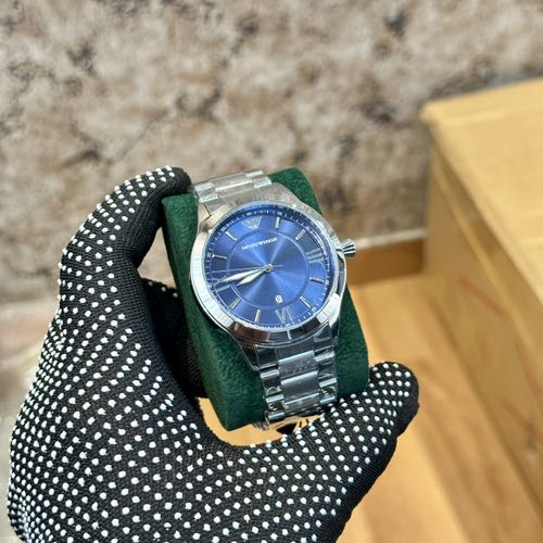 EMPORIO ARMANI METAL QUARTZ BLUE ( 029 )