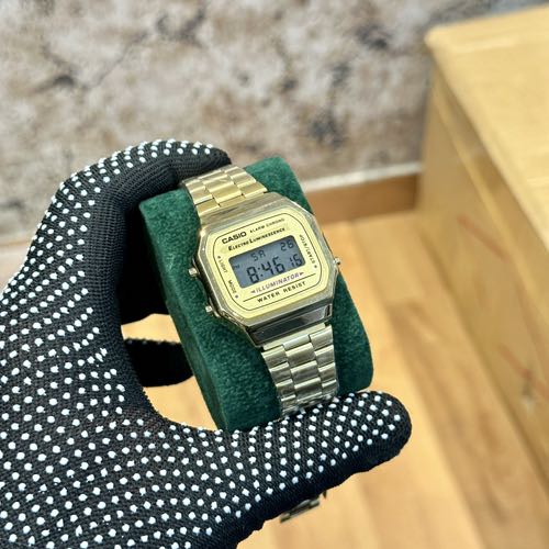 Casio Vintage Digital Gold ( 035 )