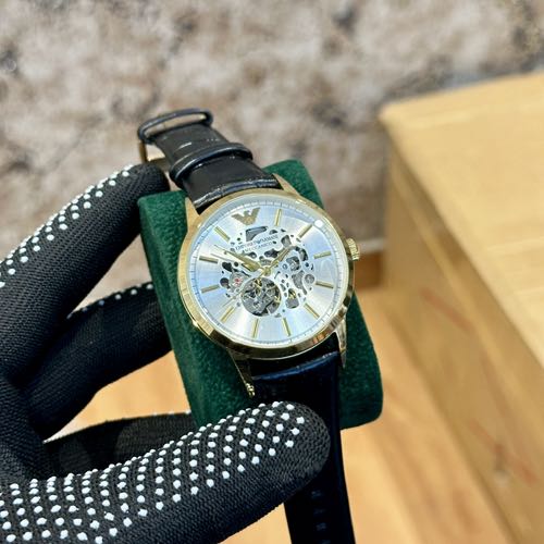 Emporio Armani Skeleton Black Gold ( 037 )