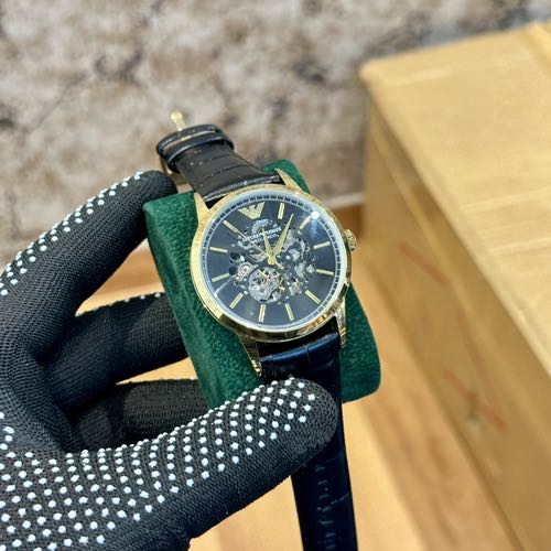 Emporio Armani Skeleton Black Gold ( 039 )