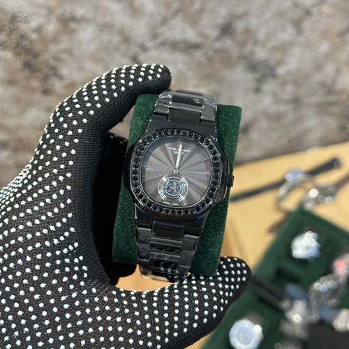 Patek Philippe All Black Quartz ( 063 )