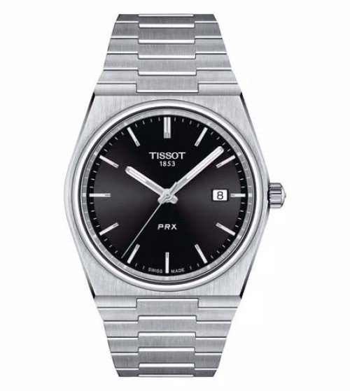 TISSOT PRX SILVER BLACK