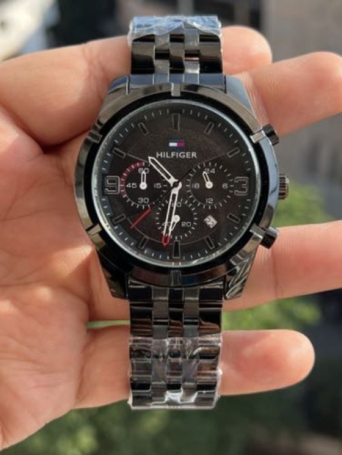 TOMMY HILIFIGER BLACK ALL WORKING