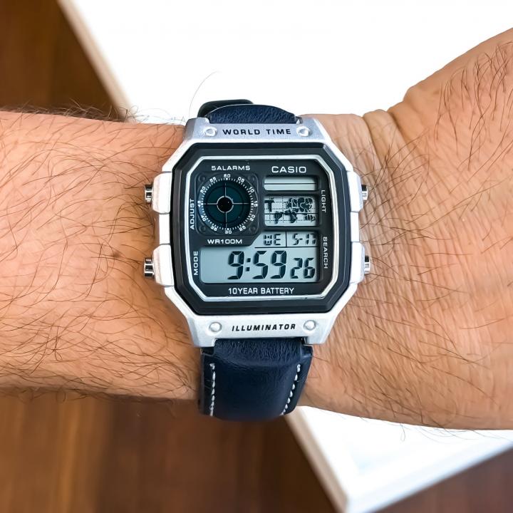 Casio AE-1200 Illuminator - J1231 World Time