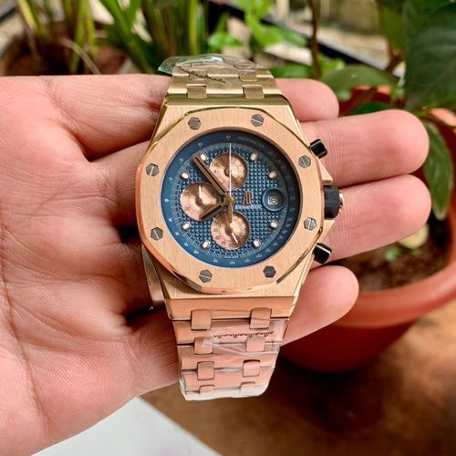 Audemars Piguet R Oak Offshore Chrono RG Blue