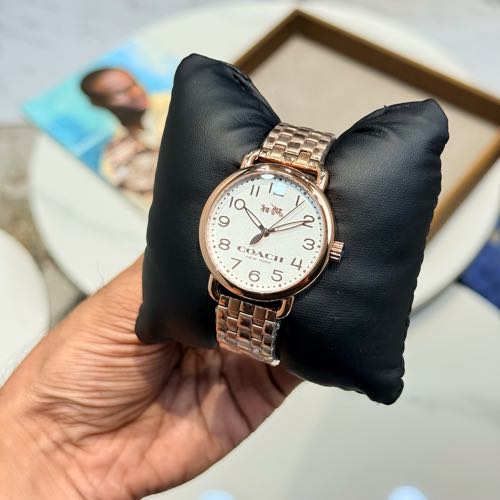 Authentic Quality Coach Analog Watch For Her