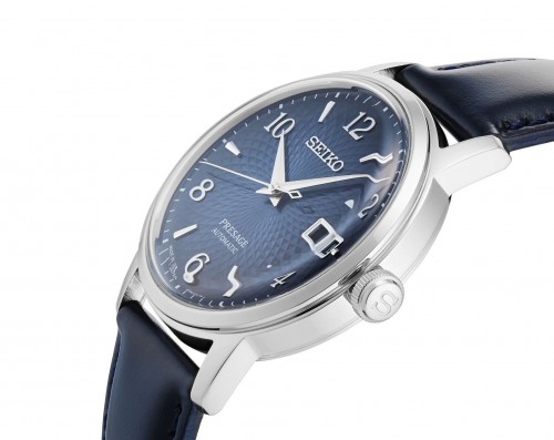 Seiko Persage Blue Leather SRPE43J1 Automatic