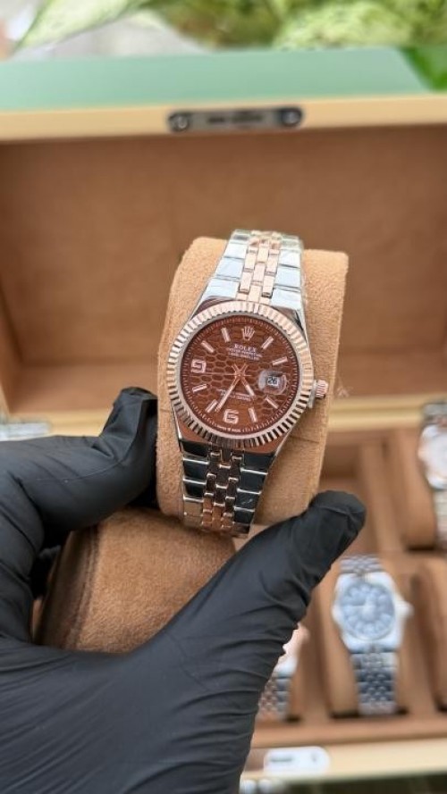 Role X Land Dweller Two Tone Brown Dial