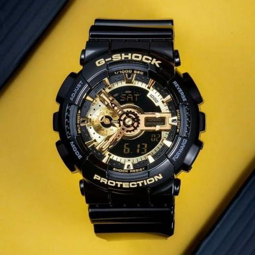 Casio G Shock Ga110 Gold