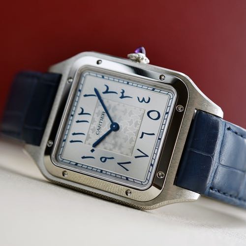 Alternative view of Cartier Santos Dumont Arabic Dial Limited Edition