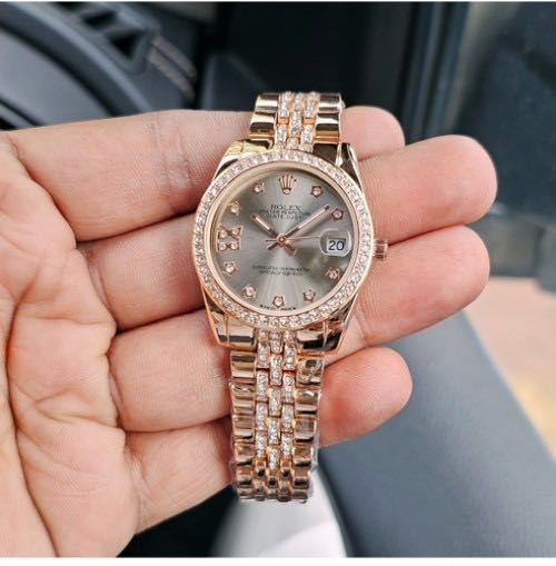 Rolex Date Just For Her Grey Dial