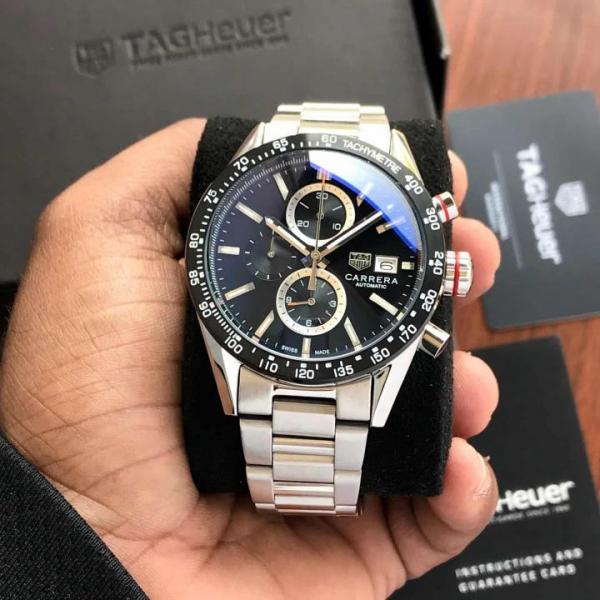 Alternative view of Tag Heuer Carrera Chronograph Heavy Quartz AAA Japan