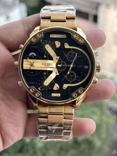 DIESEL BIG DADDY GOLD BLACK