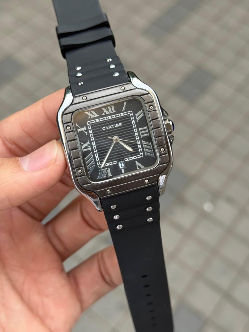 Cartie R Santos Silicon Silver Black