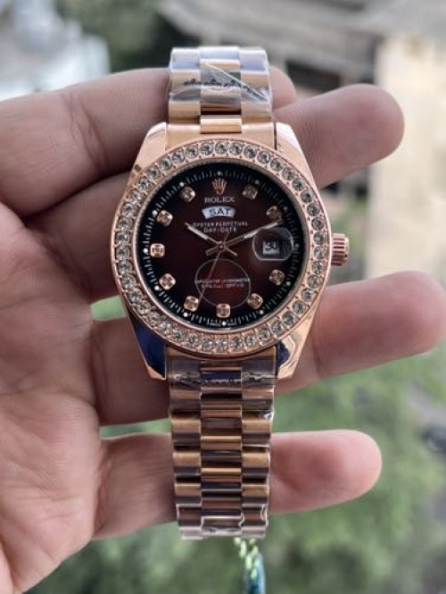 ROLEX DAY DATE COPPER BROWN