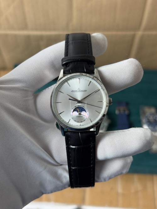 Alternative view of Jaeger Le Coultre Moon Phase Automatic Silver