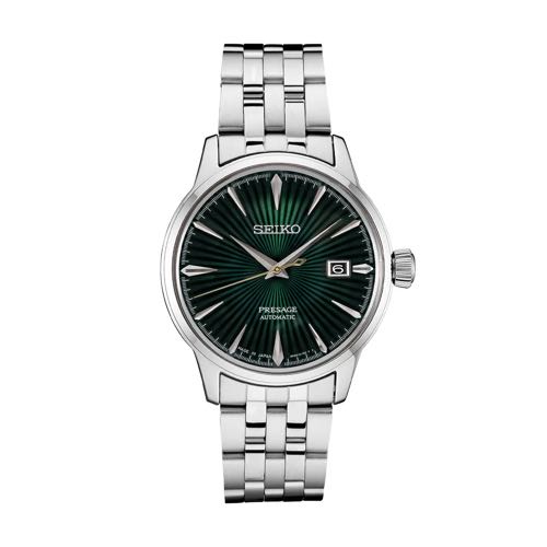 Seiko Presage Silver Green