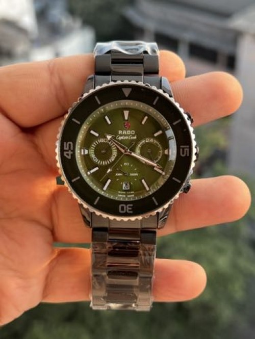 RADO CAPTAIN COOK BLACK GREEN