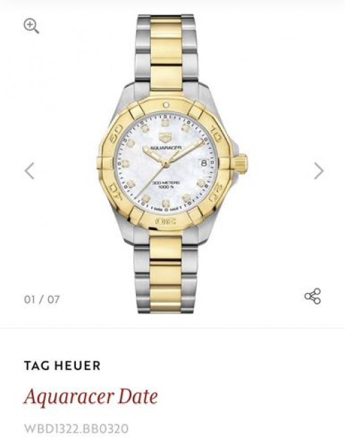 Tag Heuer Aquaracer Date 32mm Authentic Store Quality