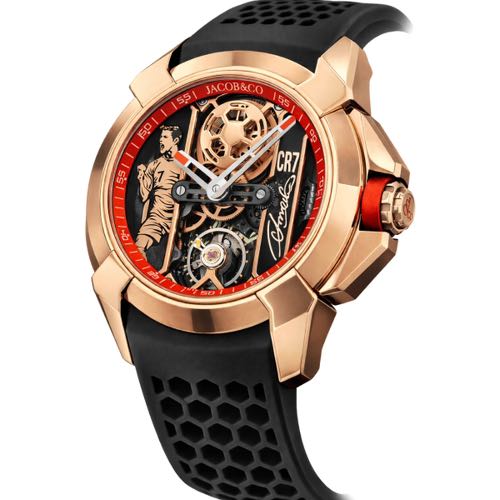 Jacob Co Epic X Heart Of CR7 Rosegold Black