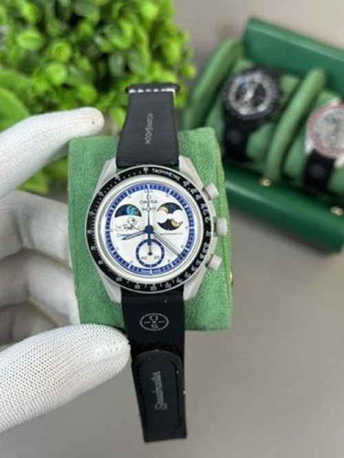 OMEGA SWATCH SUN MOON WORKING