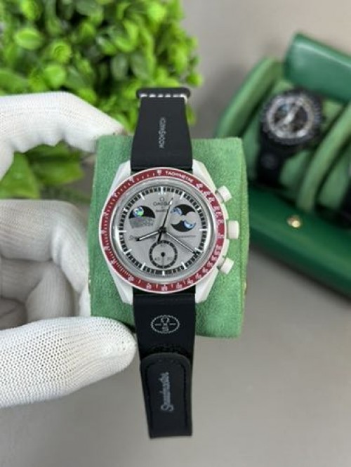 OMEGA SWATCH SUN MOON WORKING