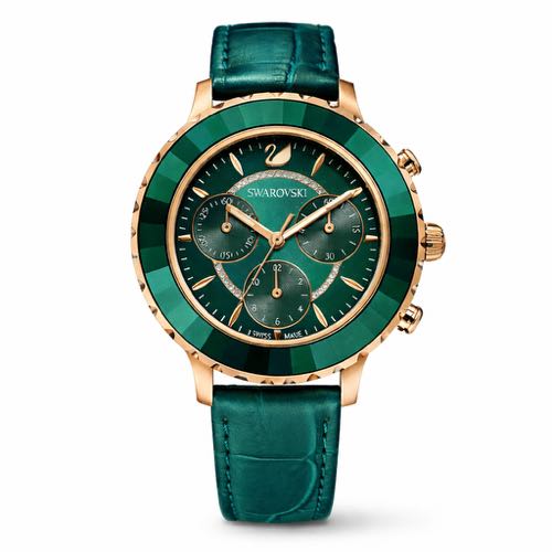 Authentic Showroom Quality Swarovski Octea Lux Chrono 32MM For Her