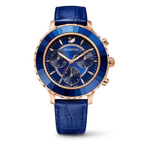 Authentic Showroom Quality Swarovski Octea Lux Chrono 32MM For Her