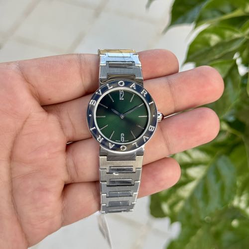 Bvlgari Silver Green