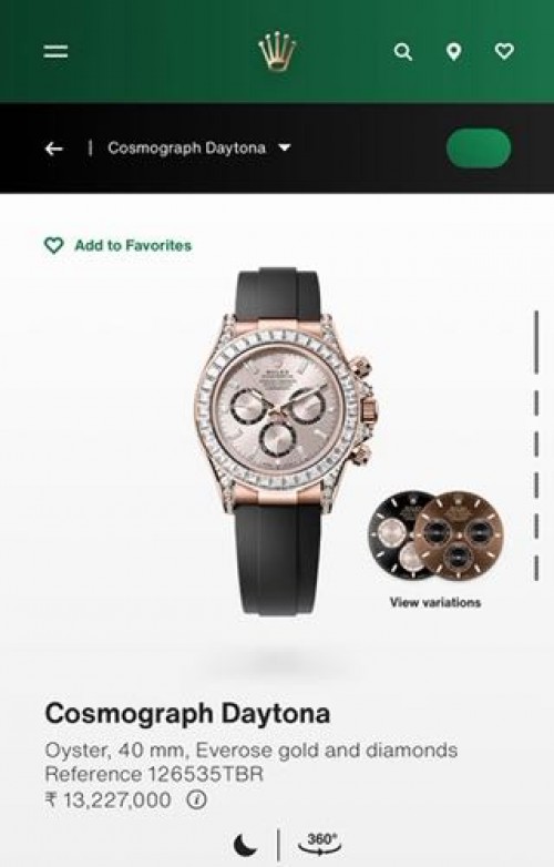 ROLEX DAYTONA SWIFT MOUMENT LIMITED EDITION