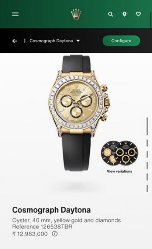 ROLEX DAYTONA SWIFT MOUMENT LIMITED EDITION