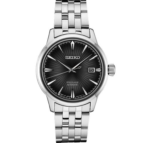 Seiko Presage Silver Black