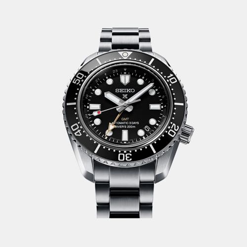 Alternative view of Seiko Prospex 1968 Diver GMT Black Dial Authentic Store Quality