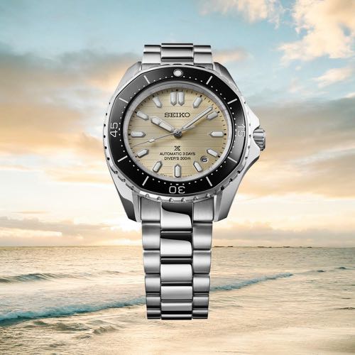 Seiko Prospex Diver S Polygonal In Pearl White