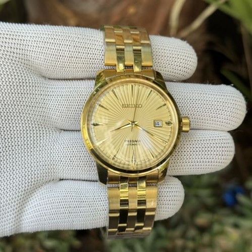 Seiko Presage Cocktail Time Yellow Gold Automatic