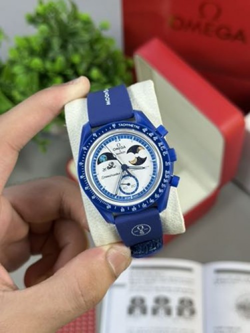 OMEGA SWATCH SUN MOON WORKING