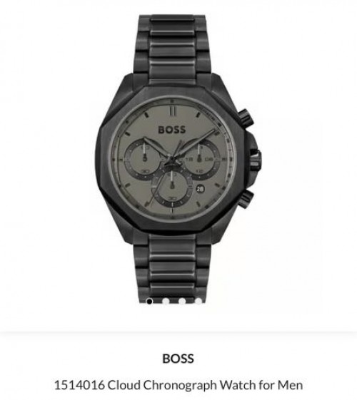 Hugo Boss Cloud Chronograph Black Authentic Store Quality