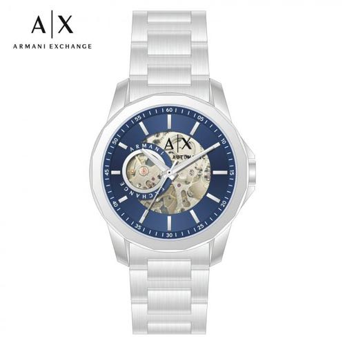 Armani Exchange GunMetal Automatic
