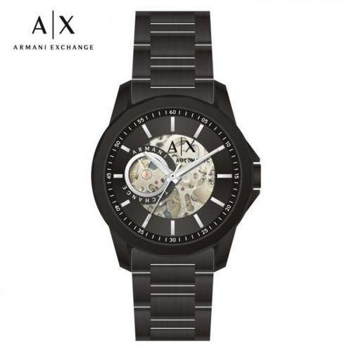 Armani Exchange GunMetal Automatic