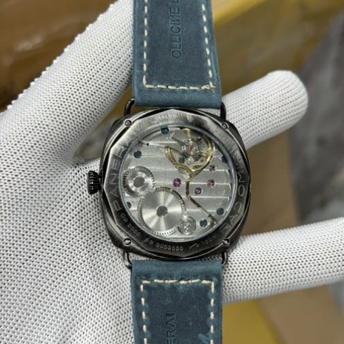 Alternative view of Luminor Panerai Radiomir Otto Giorni PAM01348 Blue HQ