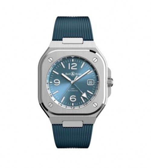 Bell Ross GMT Sky Blue Silicon