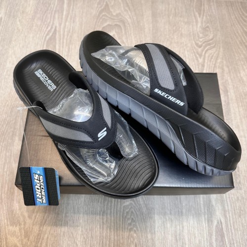 Skecher s Go Recover Premium Black Grey Simplex