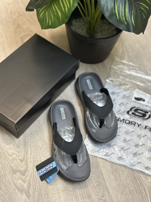 Skecher S Go Recover Premium Grey Black Simplex